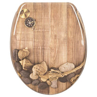 Sedile WC Sedile WC Premium Copri WC incernierato regolabile con chiusura ammortizzata per bagno di famiglia 19_0000645