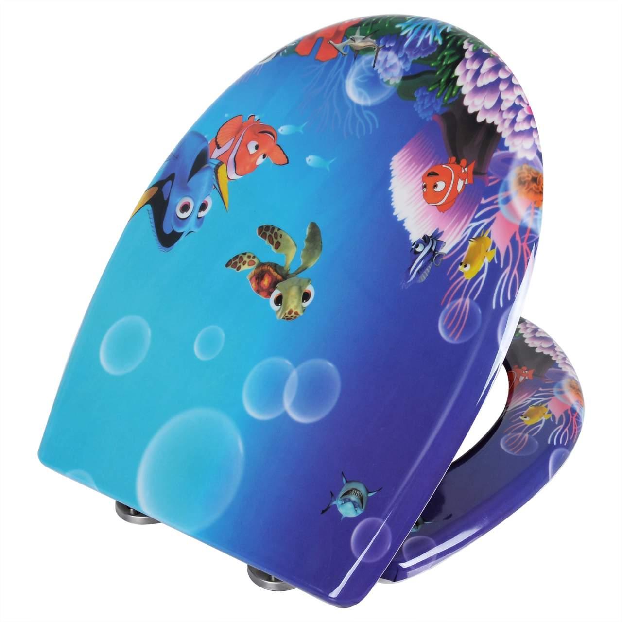 Sedile WC a fissaggio rapido in Duroplast goldfish 19_0000727