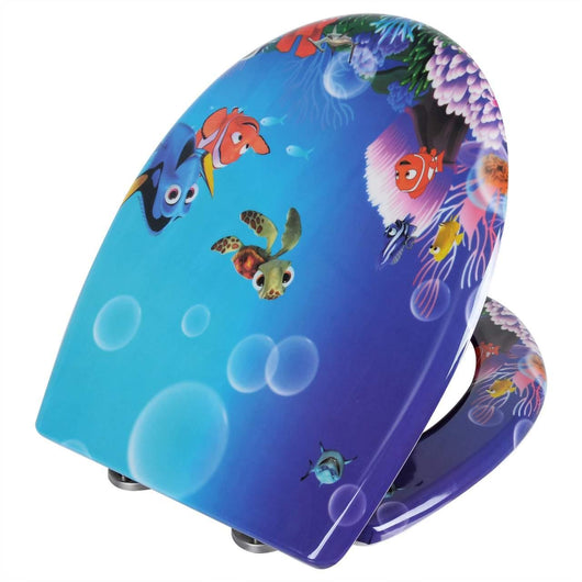 Sedile WC a fissaggio rapido in Duroplast goldfish 19_0000727