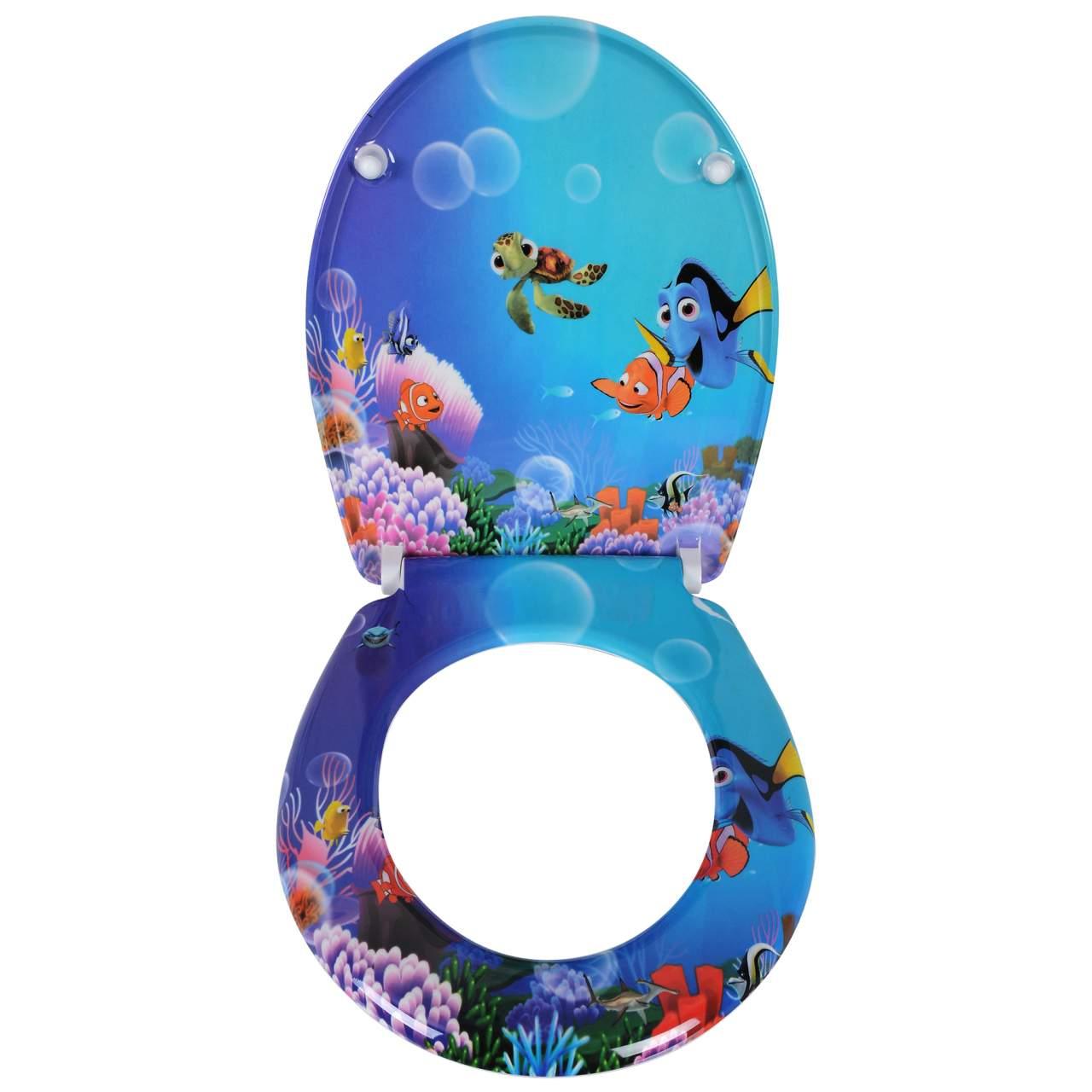 Sedile WC a fissaggio rapido in Duroplast goldfish 19_0000727