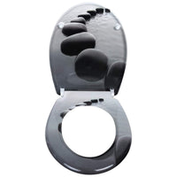 Sedile WC A Duroplast pietre nere 19_0000737