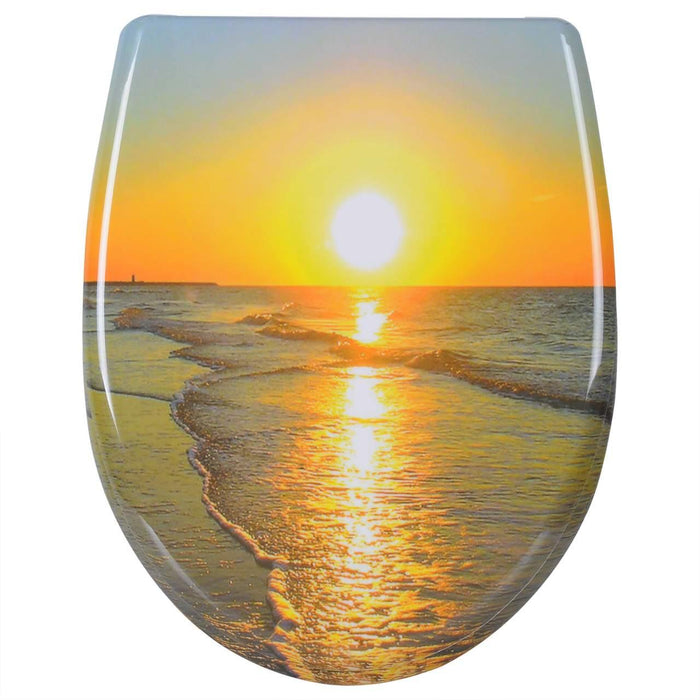 Copriwater con abbassamento automatico in termoindurente Sunrise 19_0000729