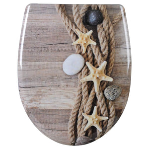 Copriwater Starfish duroplast in corda di canapa con chiusura ammortizzata e fissaggio rapido 19_0000724