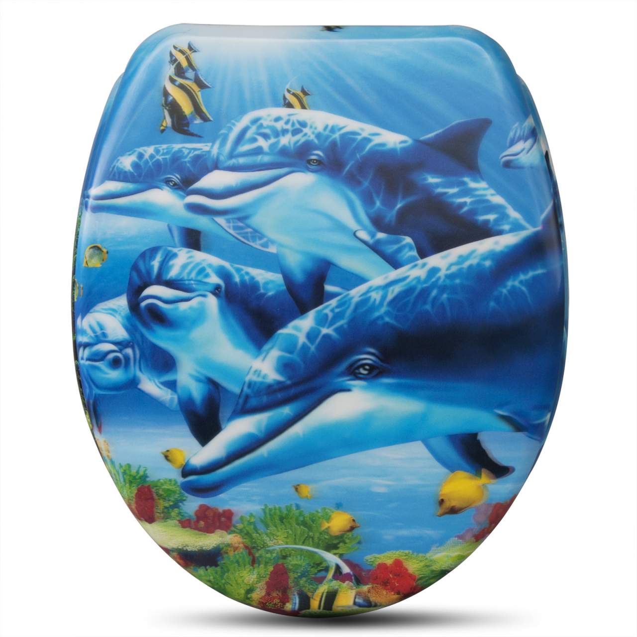 Sedile wc in Duroplast con abbassamento automatico delfino 19_0000673