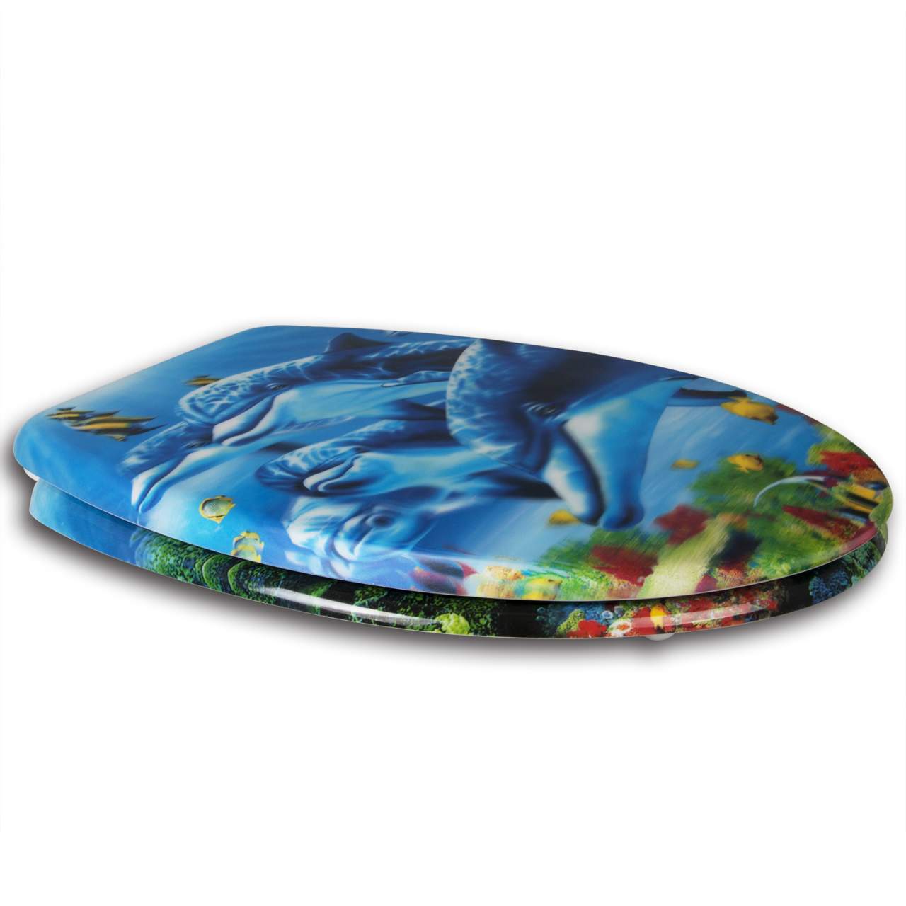 Sedile wc in Duroplast con abbassamento automatico delfino 19_0000673