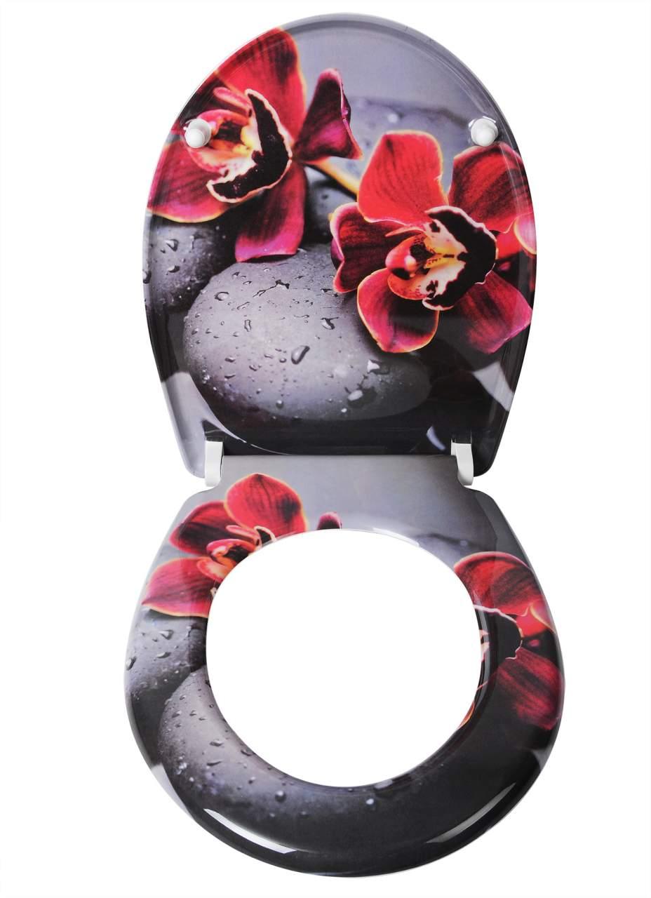 Sedile WC Sedile WC a sgancio rapido con chiusura ammortizzata per bagno 19_0000738