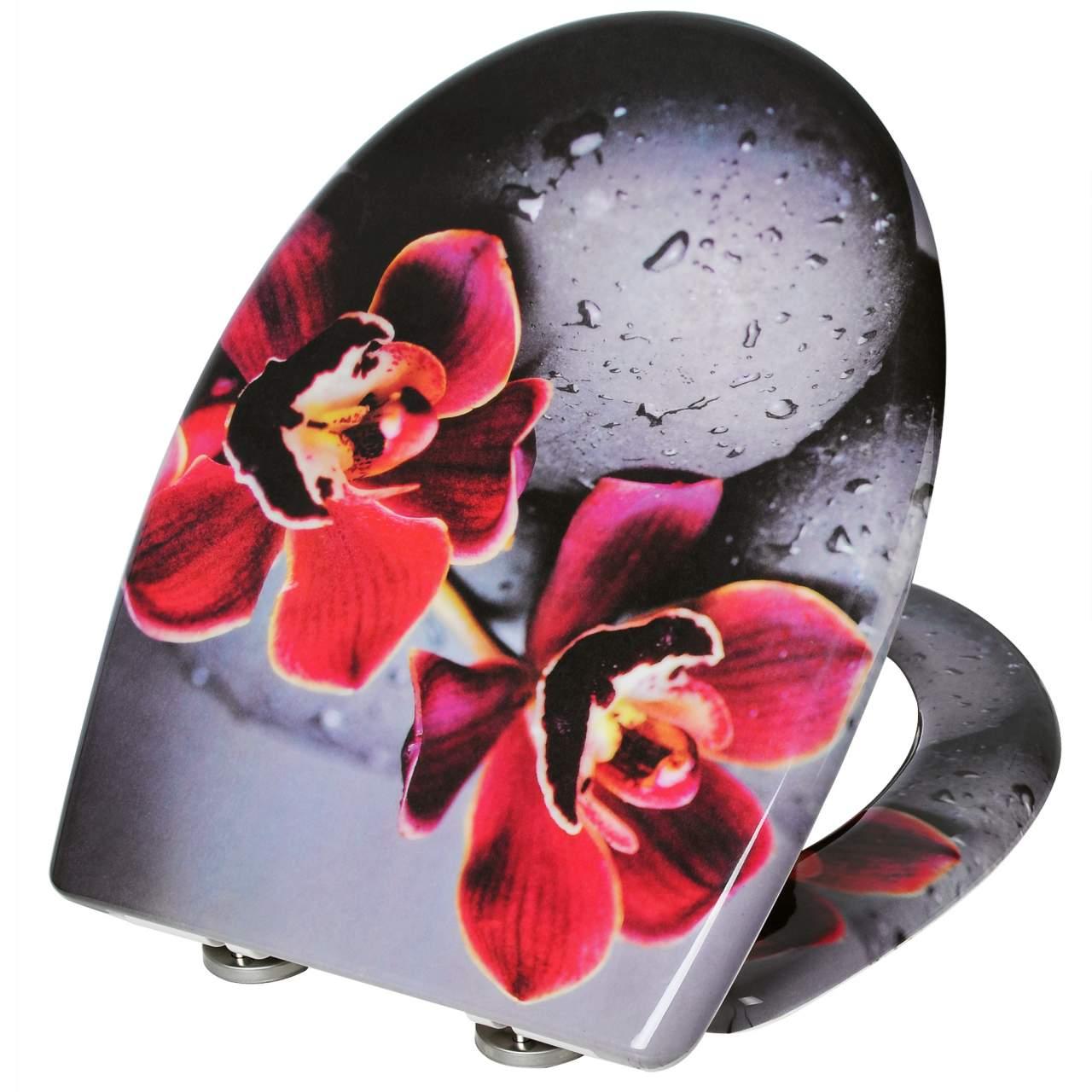 Sedile WC Sedile WC a sgancio rapido con chiusura ammortizzata per bagno 19_0000738