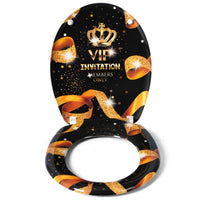 Sedile WC VIP con abbassamento automatico nero 19_0000732