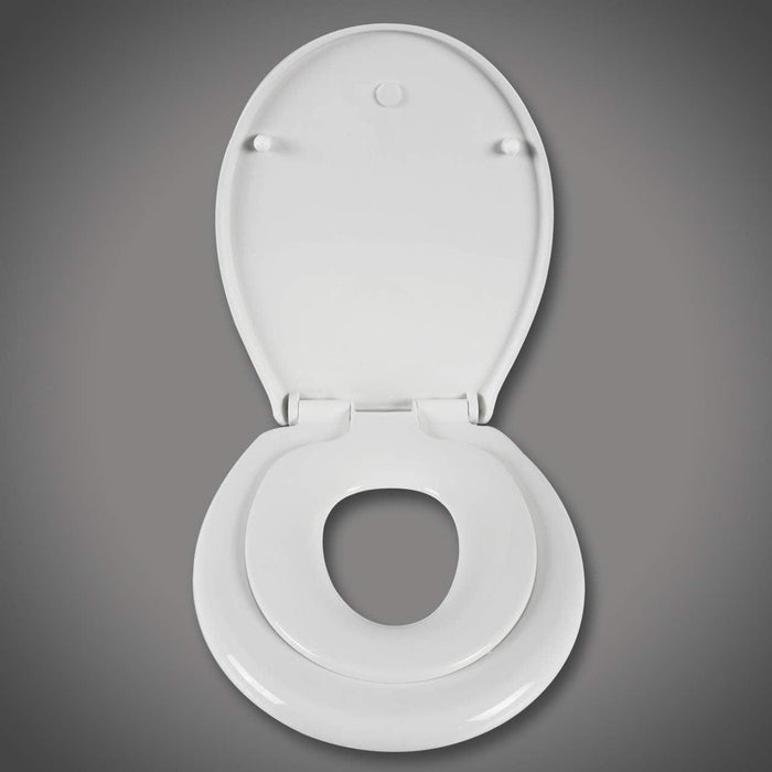 Sedile WC Family sedile WC per bambini con chiusura ammortizzata bianco 19_0000680