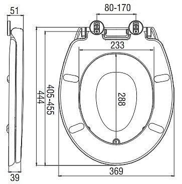 Sedile WC Family sedile WC per bambini con chiusura ammortizzata bianco 19_0000680