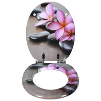 Cerniera chiusura rallentata per sedile WC in legno robusto per sedile WC per bagno 19_0000671