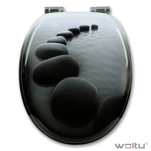 Sedile WC MDF pietre nere 19_0000742