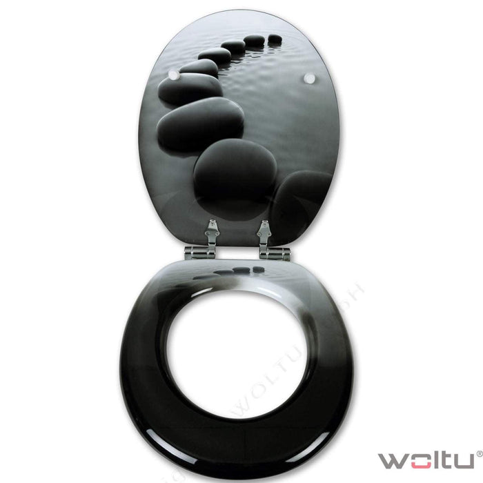 Sedile WC MDF pietre nere 19_0000742