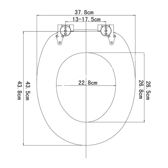 Sedile WC in MDF con chiusura ammortizzata Stones grigio 19_0000676