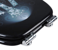 Sedile copriwater copriwater in MDF con chiusura ammortizzata VIP II 19_0000746