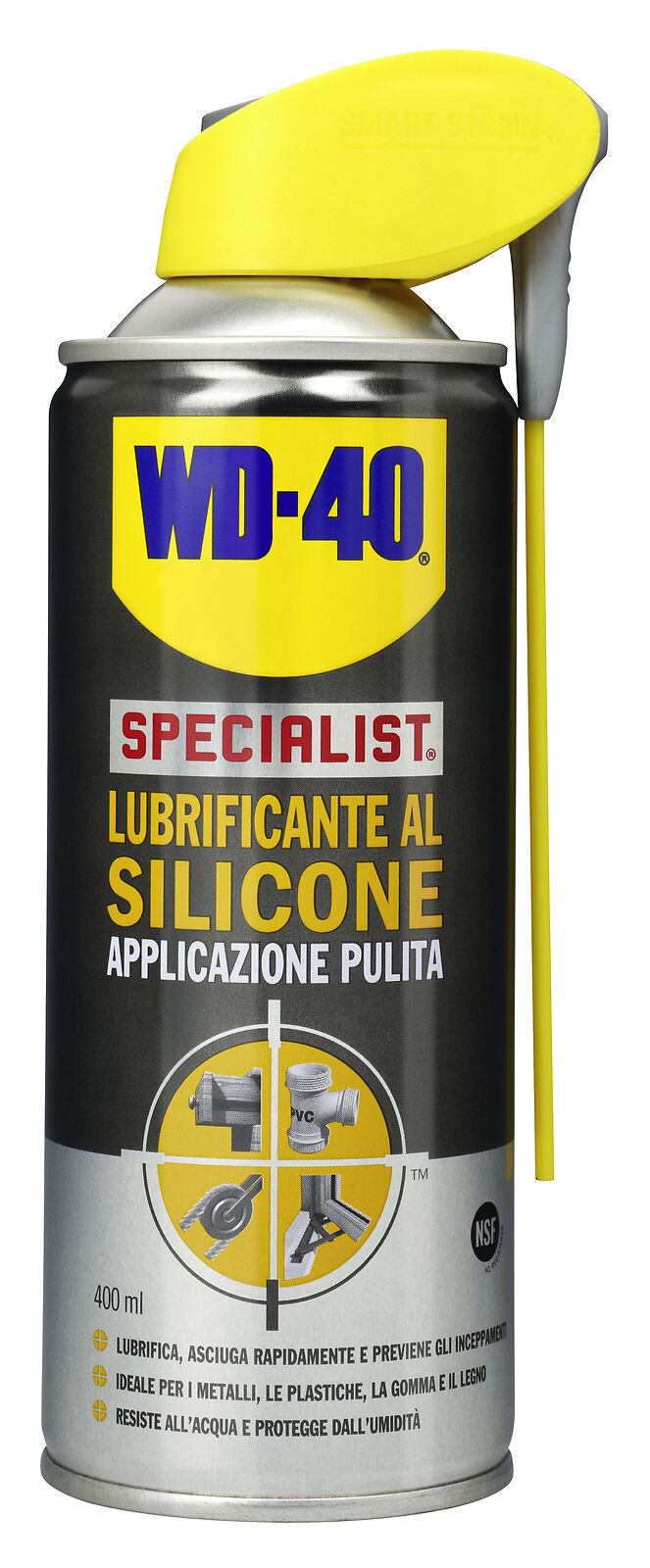 WD40 LUBRIFICANTE AL SILICONE 39389 ML.400 DP