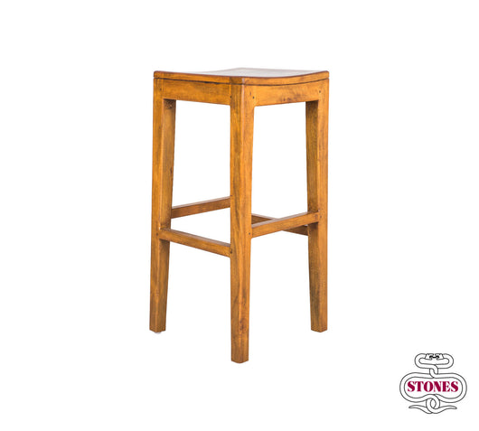 collezione hollywood - Sgabello in legno marrone - Set da 1 pz