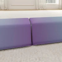 Trave di Equilibrio da Ginnastica Artistica per Bambini, Pieghevole, 236 cm, Multicolore