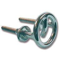 Attacco per traino sci nautico in acciaio inox per scafi barche diametro mm 60