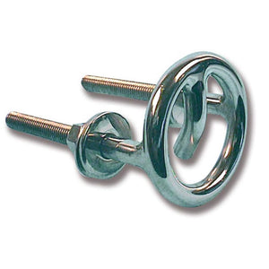 Attacco per traino sci nautico in acciaio inox per scafi barche diametro mm 60