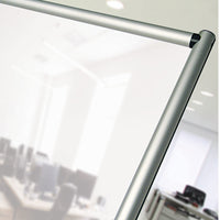 Pannello divisorio doppio in plexiglass per Aziende Uffici Studi Medici