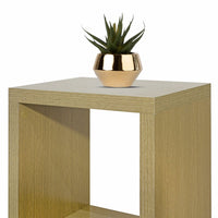 Libreria verticale Cloud a 4 vani in rovere naturale 42x147 cm