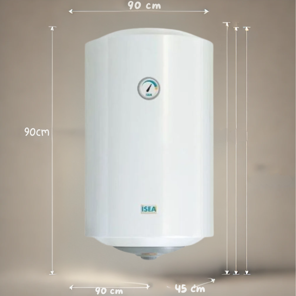Scaldabagno elettrico isea jazz verticale garanzia 2 anni classe energetica c *** capacità  80 litri, confezione 1