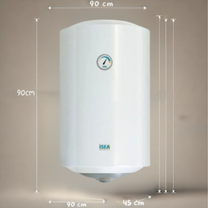 Scaldabagno elettrico isea jazz verticale garanzia 2 anni classe energetica c *** capacità  80 litri, confezione 1