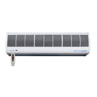 Barriera D'Aria Centrifuga Tecnogas Tecnobreeze Natural Wind 120 cm con Telecomando