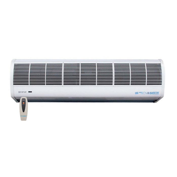 Barriera D'Aria Centrifuga Tecnogas Tecnobreeze Natural Wind 120 cm con Telecomando