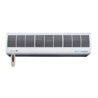 Barriera D'Aria Centrifuga Tecnogas Tecnobreeze Natural Wind 90 cm con Telecomando