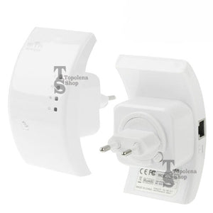 WIRELESS-N WIFI REPEATER 300 Mbps RIPETITORE AMPLIFICATORE LAN RETE WPS