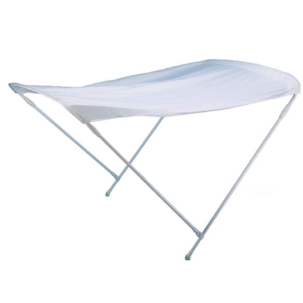 Tendalino parasole bianco sombrero telaio in alluminio cm 130x180x110