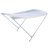 Tendalino parasole bianco sombrero telaio in alluminio cm 130x180x110