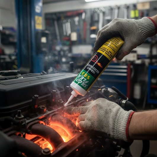 Silcoflex 583 sigillante nero resistente al calore 300 ml