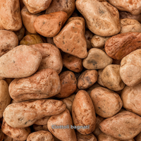 Ciottoli rosso verona eleganti per decorazioni esterne *** misura 25/40, formato 5 kg, confezione 1