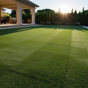 Rotolo prato sintetico oxford larghezza 2 m lunghezza 10 m fili 45 mm sempre verde