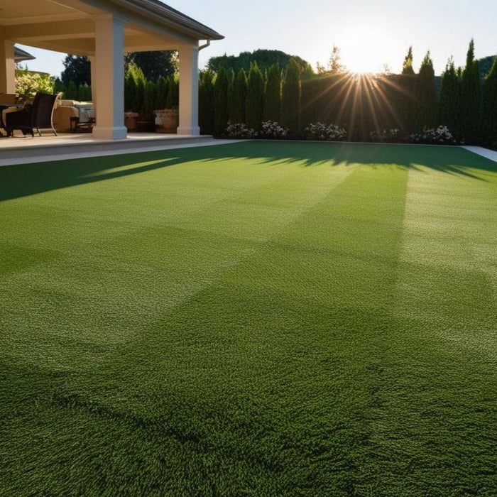 Rotolo prato sintetico oxford larghezza 2 m lunghezza 10 m fili 45 mm sempre verde