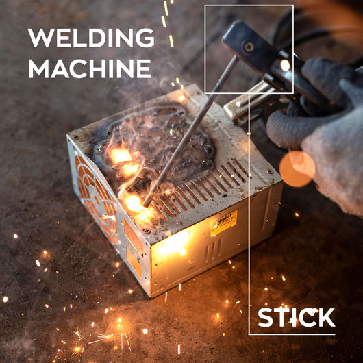 Soldering 160 - Saldatrice Inverter MMA 160A a Elettrodo 230V con Display a LED portatile con Accessori