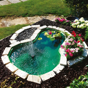 Laghetto bracciano verde e pompa ecopond 2.0 da 1400 litri ora