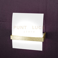 WOOD APPLIQUE MEDIA 1 LUCE FOGLIA ORO 1019-AM-FO