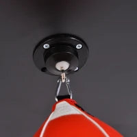 Set Boxe Pera Veloce con Piattaforma Installazione a Muro, Pompetta, Accessori Inclusi, 60 x 73 x 80 cm