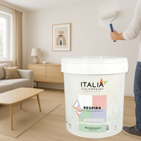 Idropittura traspirante semilavabile bianca vari formati respira duripaint *** formato 2.5 lt, confezione 1