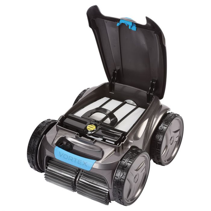 Robot Piscina Zodiac Ov 5300 Sw Vortex Pro 4wd Con Filtro Da 60 Micron, Copertura Protettiva E Garanzia Di 3 Anni