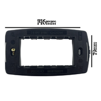 Master modo-mix supporto modulare con viti di inserimento posteriori nero *** numero posti 4 posti, confezione 1