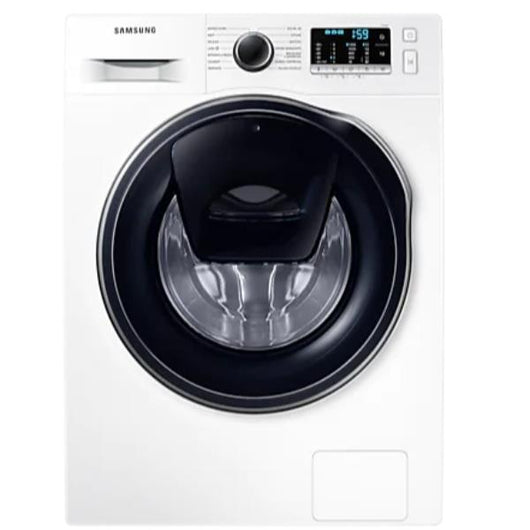 Lavatrice a Carico Frontale Samsung 8 Kg Slim WW8NK52E0VW Classe C (A85xP45,6xL60) 1200 Giri Addwash Ecolavaggio Vapore igienizzante