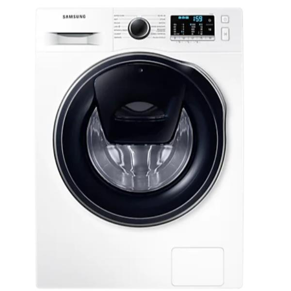 Lavatrice a Carico Frontale Samsung 8 Kg Slim WW8NK52E0VW Classe C (A85xP45,6xL60) 1200 Giri Addwash Ecolavaggio Vapore igienizzante