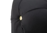 Pouf Diamond Glam Nero cm Ø 45X40