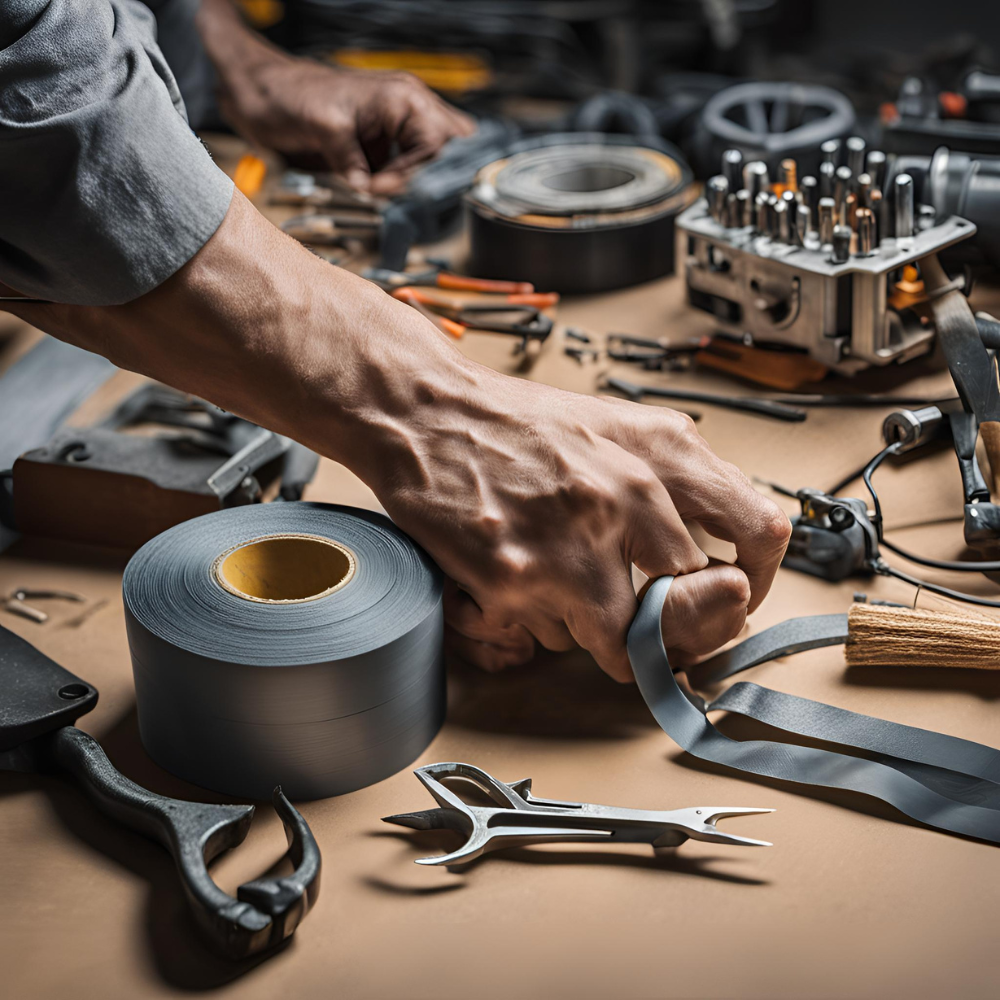 Nastro isolante in pvc autoestinguente raytech per impianti elettrici e cablaggi *** colore grigio, dimensioni 19 mm ...