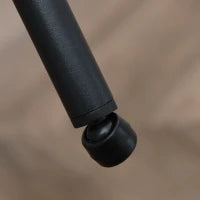 Set da 2 Sedie Imbottite Moderne in Tessuto con Braccioli e Gambe in Acciaio, 54x54x84cm, Grigio